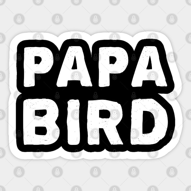 Papa Bird Sticker by adik